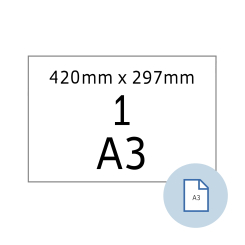HERMA Blattetiketten A3, 9544, PE-Folie weiß, 420x297 mm, 40 Blatt/40 Etiketten thumbnail