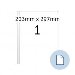 1000 Blatt Klebeetiketten DIN A4 weiß 70x74,3mm Laser Inkjet Kopierer 