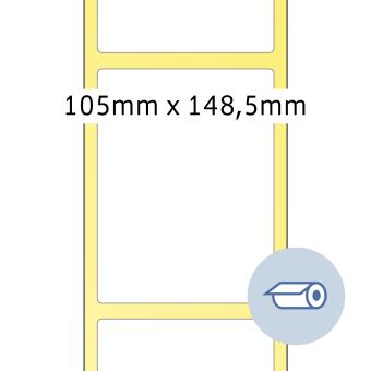 HERMA Thermotransfer labels, 58012, paper white, 105x148,5 mm, 2.900 labels/roll/min. 66 rolls 