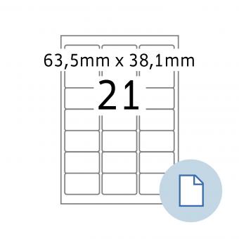 12 Per Sheet 150 A4 Sheets Of Printer Address Labels